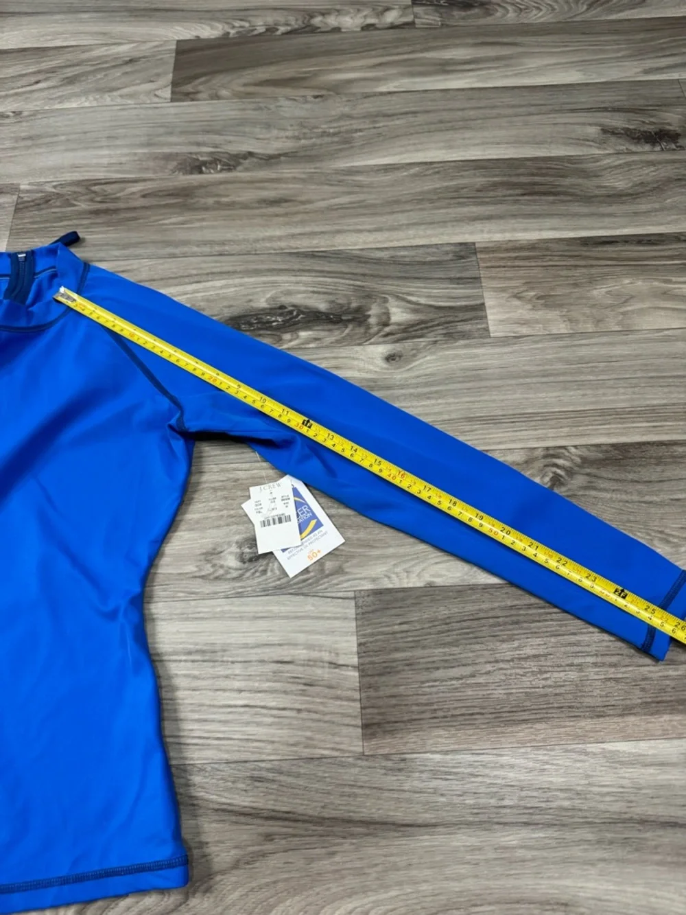 J. Crew Women's Rashguard 50+ in Blue Size Medium NWT